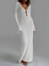 Coastal Breeze Crochet Cover-Up Dress - Image 8